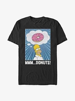 The Simpsons Mmm Donuts Extra Soft T-Shirt