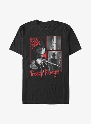 A Nightmare on Elm Street Freddy Krueger Collage Extra Soft T-Shirt