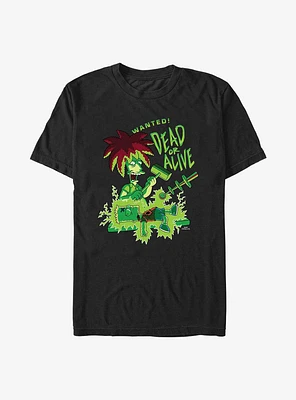 The Simpsons Bart Wanted Dead Or Alive Extra Soft T-Shirt