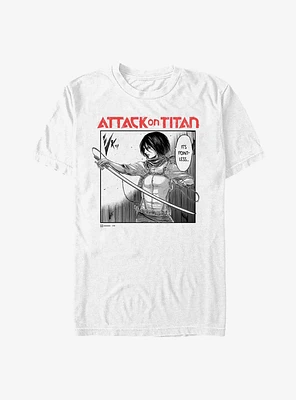 Attack on Titan Mikasa Manga Extra Soft T-Shirt