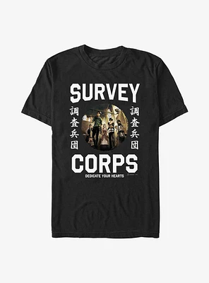 Attack on Titan Survey Corps Centric Extra Soft T-Shirt
