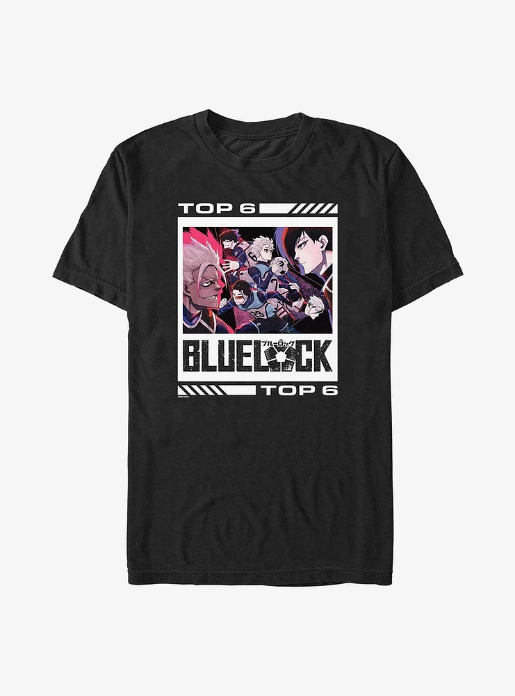 Blue Lock Top 6 Players Extra Soft T-Shirt