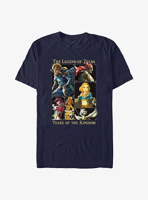 Nintendo Zelda Tears of the Kingdom Boxup Extra Soft T-Shirt