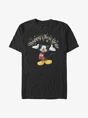 Disney Mickey Mouse Happy New Year Extra Soft T-Shirt