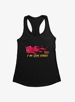 Hot Stuff The Little Devil I'm On Fire Girls Tank