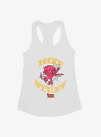 Hot Stuff The Little Devil Spitting Out Fire Girls Tank