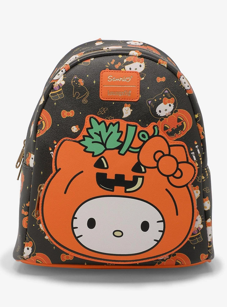 Loungefly Hello Kitty Pumpkin Mini Backpack