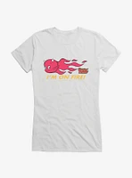 Hot Stuff The Little Devil I'm On Fire Girls T-Shirt