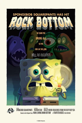 SpongeBob SquarePants Rock Bottom Poster