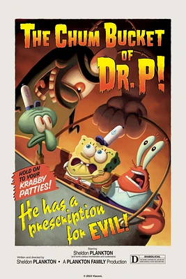 SpongeBob SquarePants The Chum Bucket Of Dr.P Poster