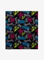 Monster High Scary Cute Throw Blanket