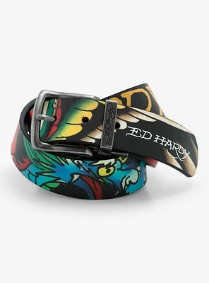 Ed Hardy Tiger & Dragon Belt