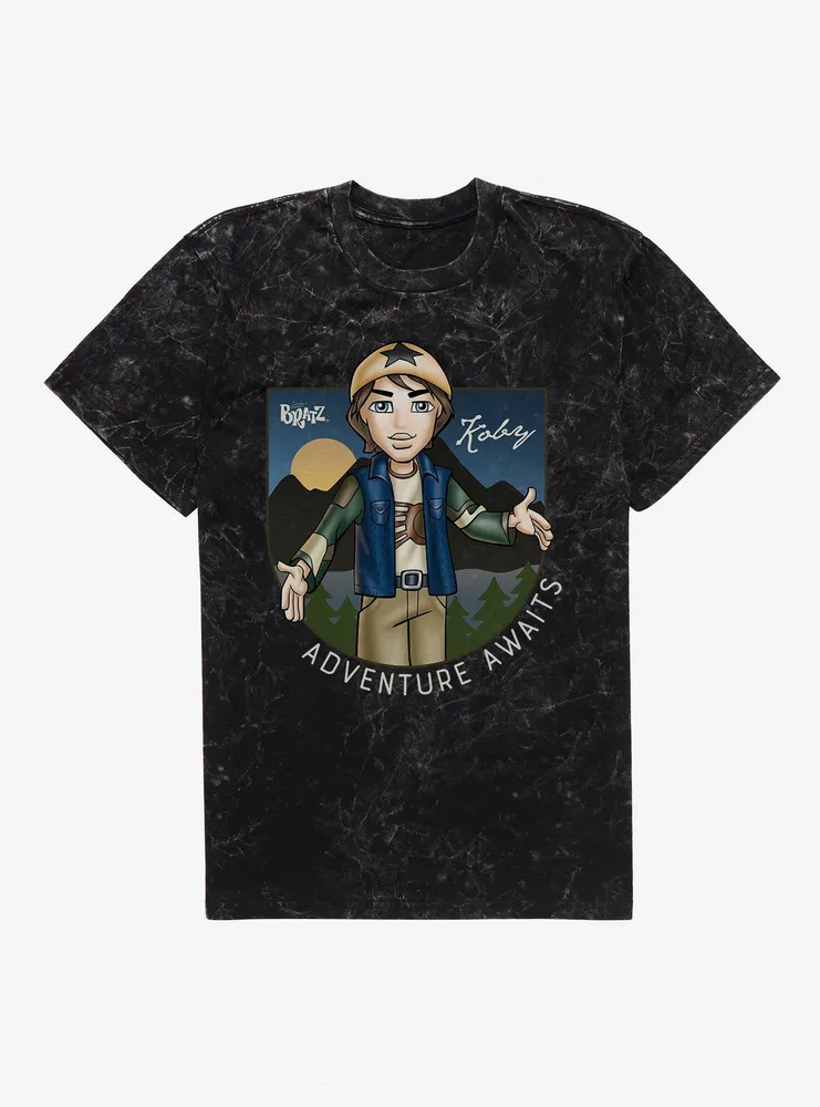 Bratz Adventure Awaits Koby Mineral Wash T-Shirt