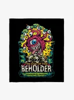 Dungeons & Dragons The Eye Of The Beholder Throw Blanket