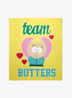 South Park Goth Team Butters Throw Blanket