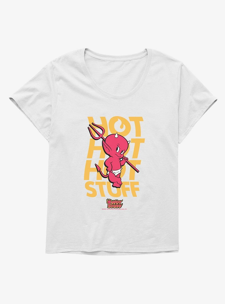 Hot Stuff The Little Devil Pose Girls T-Shirt Plus