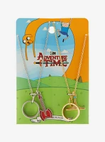 Adventure Time Marceline & Princess Bubblegum Best Friend Necklace Set