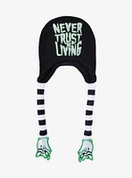 Beetlejuice Quote Sandworm Tassel Beanie