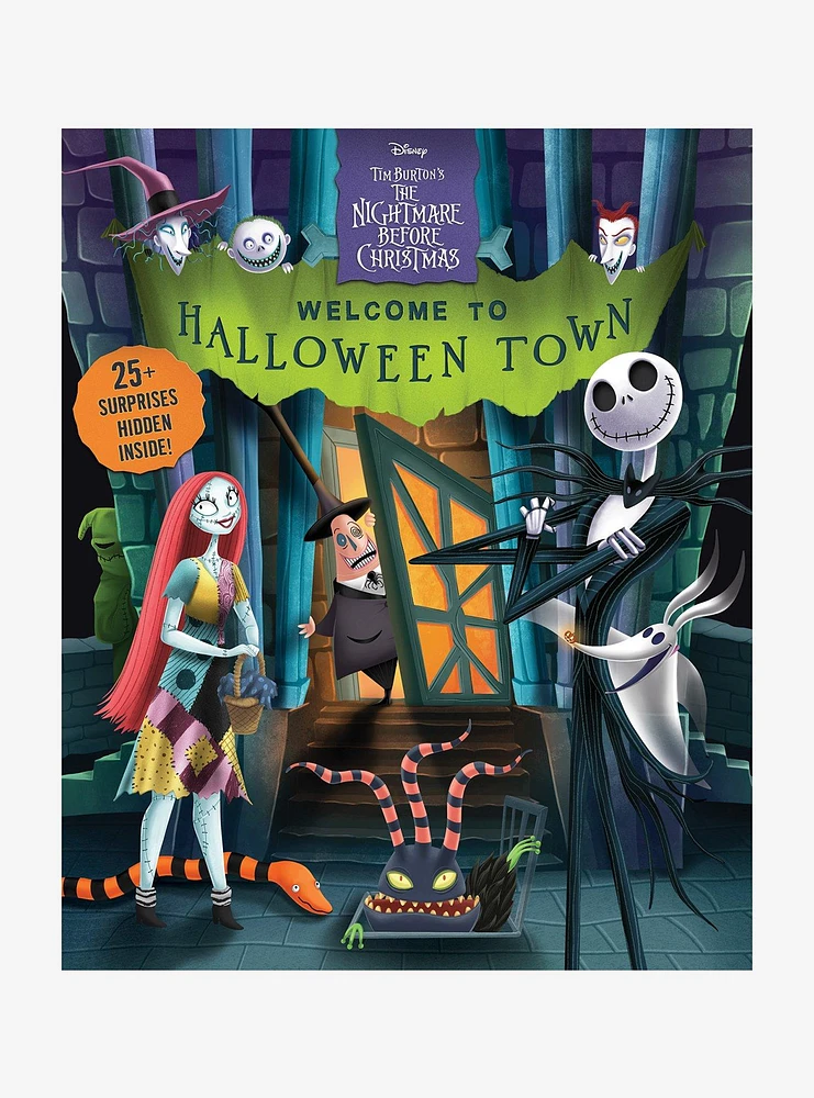 The Nightmare Before Christmas: Welcome To Halloween Town Book