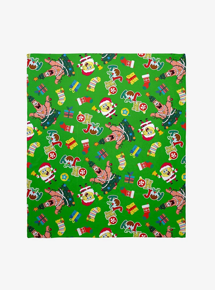 SpongeBob SquarePants Oh Joy Throw Blanket