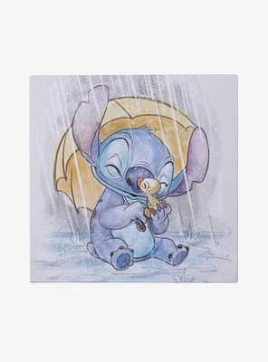 Disney Stitch Rainy Day Canvas Wall Art