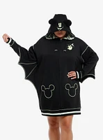 Her Universe Disney Halloween Mickey Mouse Ghost Glow-In-The-Dark Hoodie Dress Plus