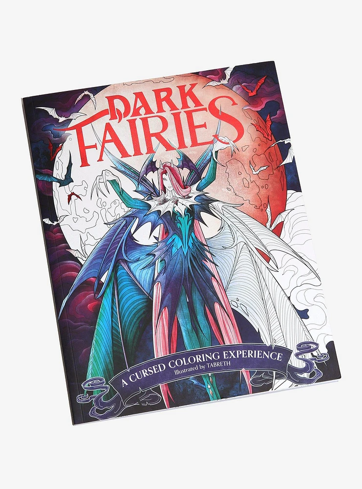 Dark Fairies Coloring Book By Tabreth