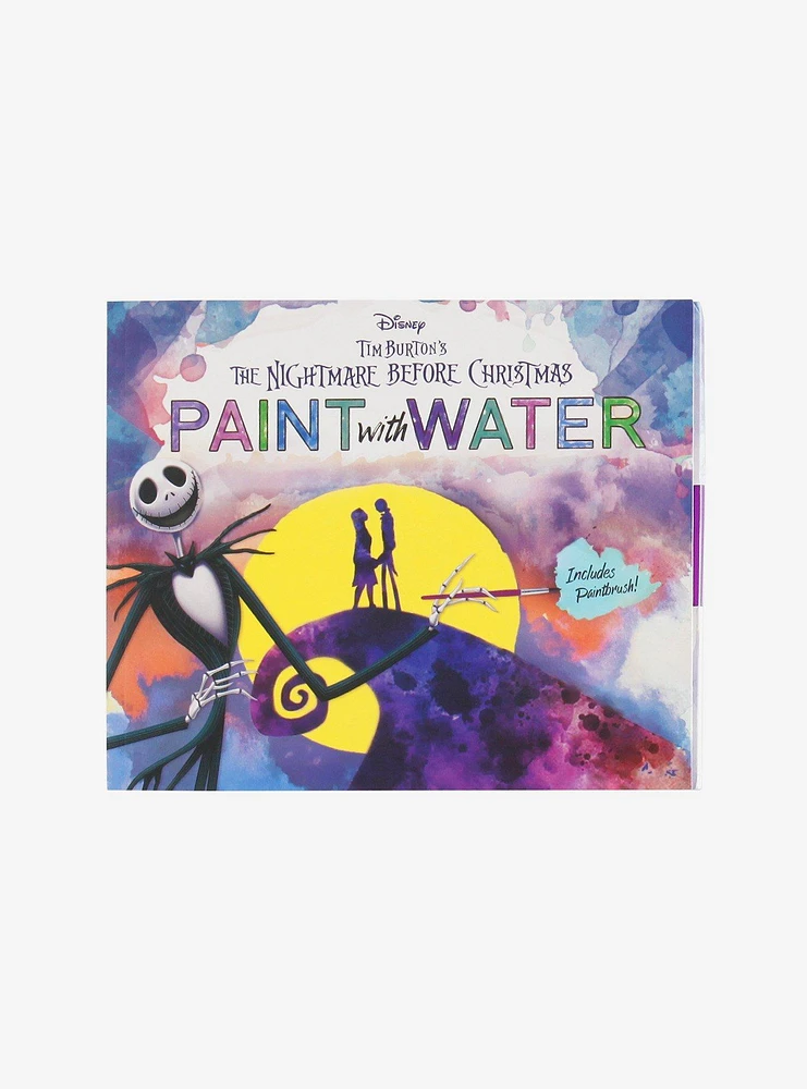 The Nightmare Before Christmas Paint With Water Art Book