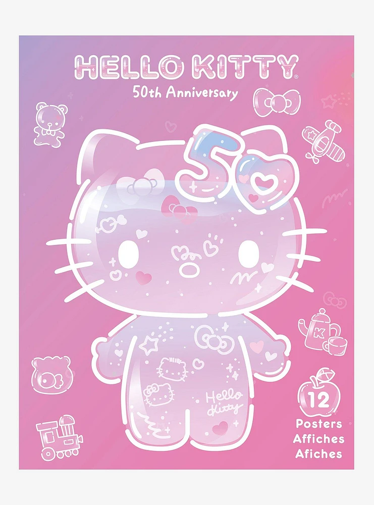 Hello Kitty 50th Anniversary Poster Book