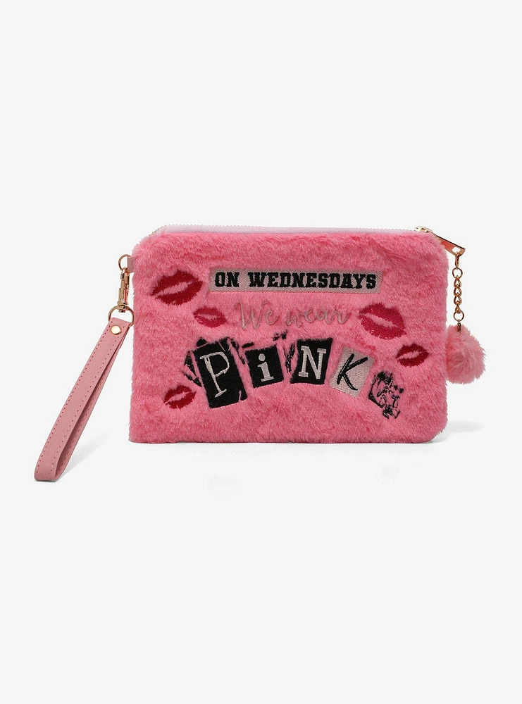 Mean Girls Fuzzy Accessory Pouch