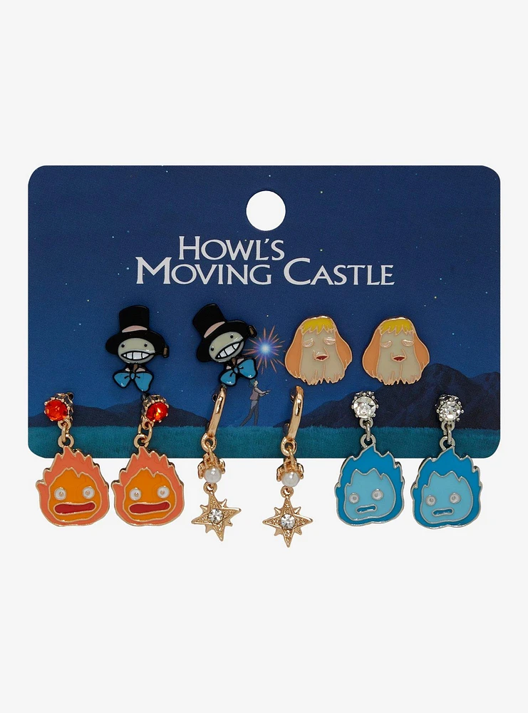 Studio Ghibli Howl's Moving Castle Earring Set — BoxLunch Exclusive