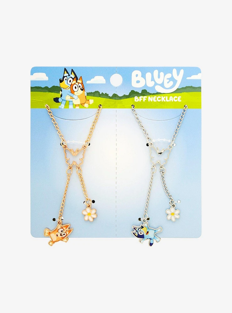 Bluey Bingo & Bluey Butterfly BFF Necklace Set — BoxLunch Exclusive