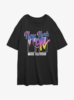 MTV City Lights Girls Oversized T-Shirt