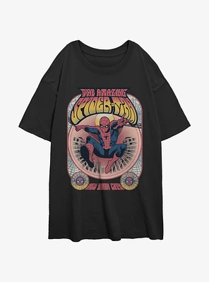 Marvel Spider-Man Spider-Gig Girls Oversized T-Shirt