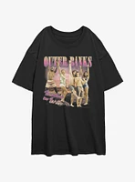 Outer Banks Paradise Squad Girls Oversized T-Shirt