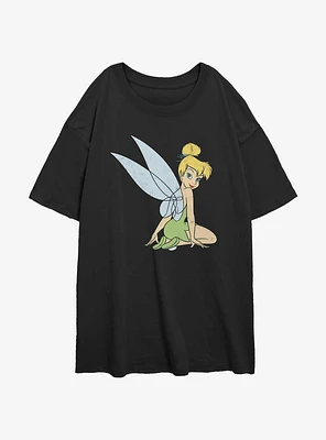 Disney Tinker Bell Fairy Wings Girls Oversized T-Shirt