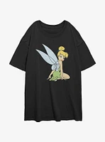 Disney Tinker Bell Fairy Wings Girls Oversized T-Shirt