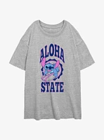 Disney Lilo & Stitch Aloha State Surfer Girls Oversized T-Shirt