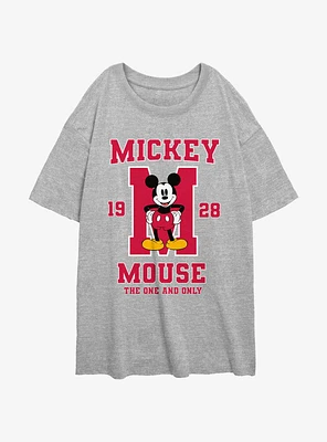 Disney Mickey Mouse One And Only Girls Oversized T-Shirt