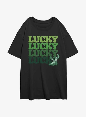 Disney Lilo & Stitch Lucky Girls Oversized T-Shirt
