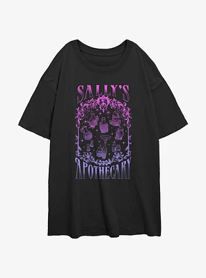 Disney The Nightmare Before Christmas Sally's Apothecary Girls Oversized T-Shirt