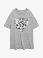 Disney Mickey Mouse Vintage Group Girls Oversized T-Shirt