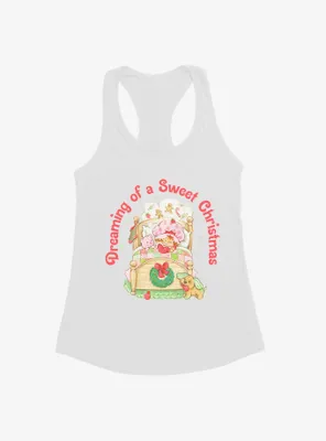 Strawberry Shortcake Dreaming Of A Sweet Christmas Womens Tank Top