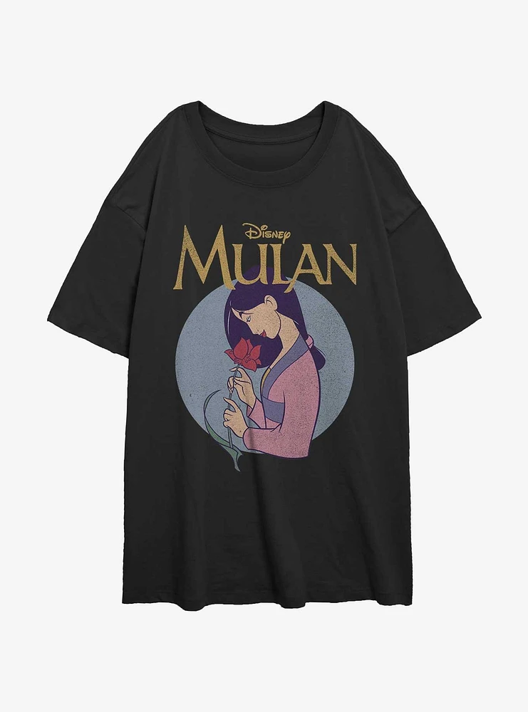 Disney Mulan Rarest Beauty Girls Oversized T-Shirt