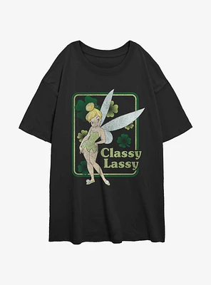 Disney Tinker Bell Classy Lassy Tink Girls Oversized T-Shirt