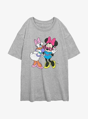 Disney Minnie Mouse & Daisy Duck Just Gals Girls Oversized T-Shirt