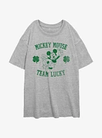 Disney Mickey Mouse Team Lucky Girls Oversized T-Shirt