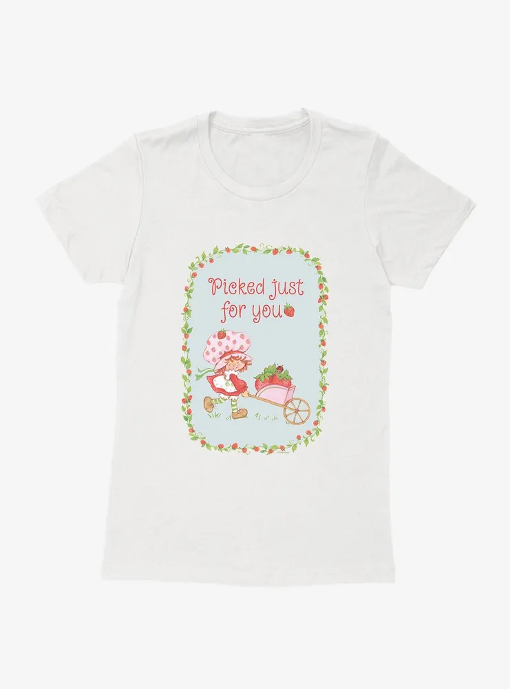 Strawberry Shortcake Picked Just For You Womens T-Shirt