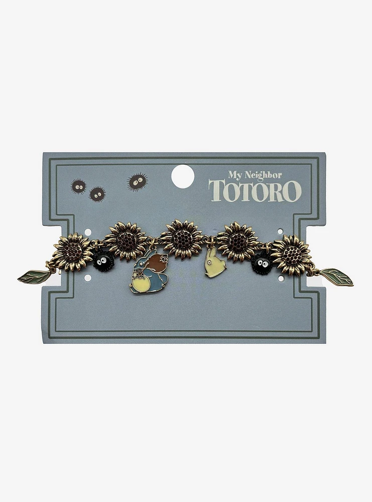 Studio Ghibli® My Neighbor Totoro Sunflower Charm Bracelet