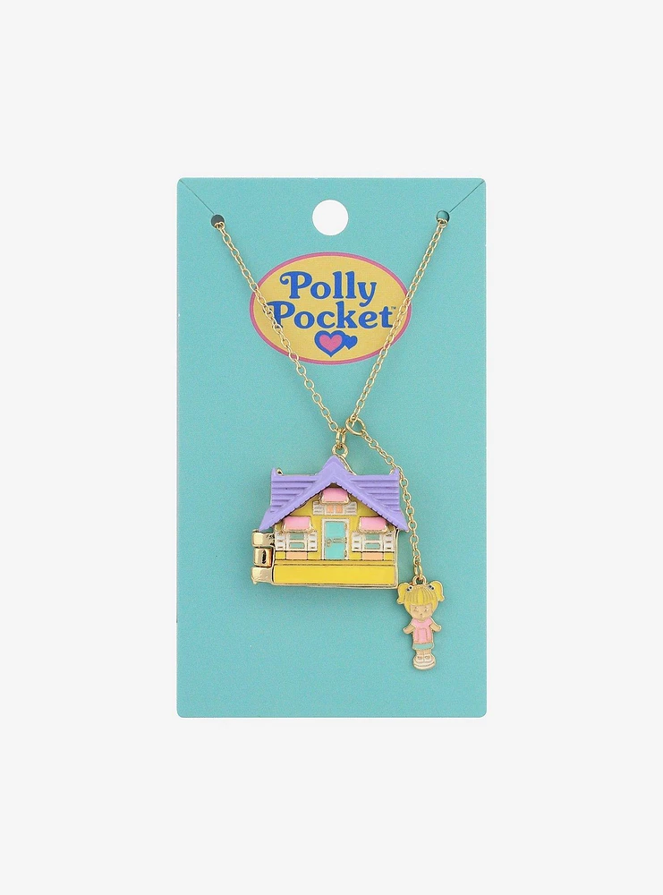 Polly Pocket House Locket Necklace